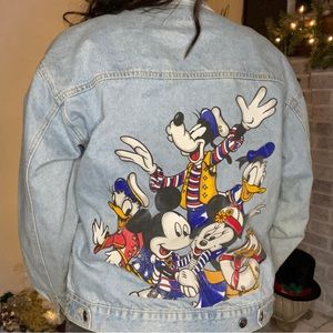 Vintage Mickey by Jerry Leigh brand Disney denim jacket
